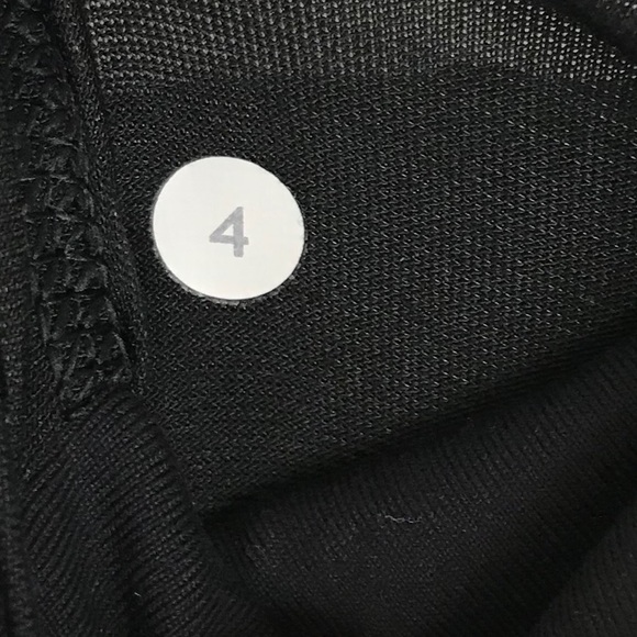 Lululemon Breathe Easy Crop Black Size 4 - Picture 8 of 8